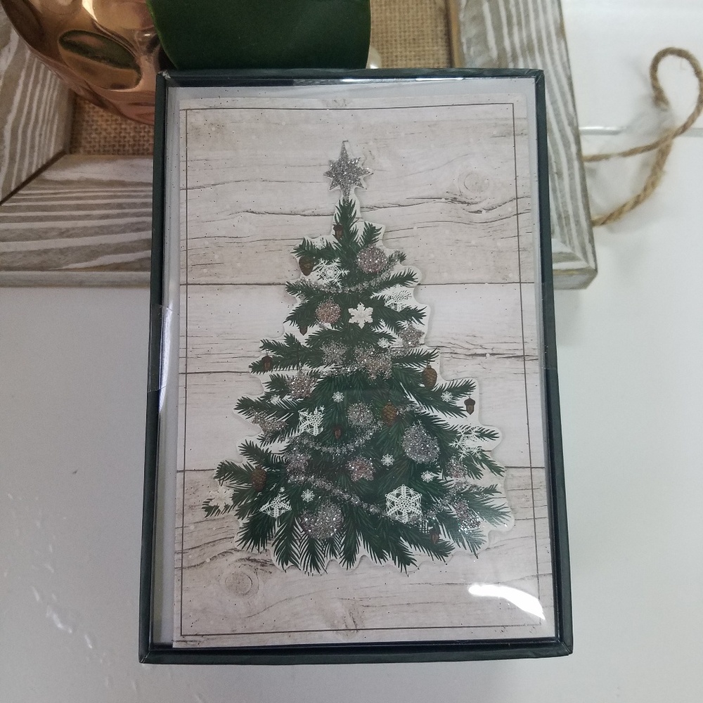C.R.Gibson "Oh Christmas Tree" Christmas Cards